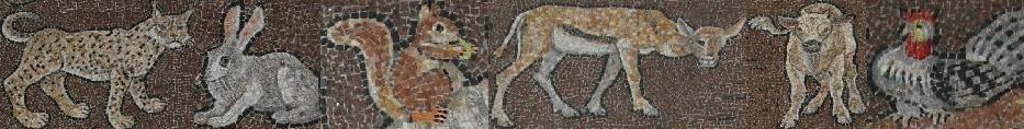 Mosaici di p.Ugolino da Belluno, cappuccino. Chiesa Parrocchiale di Fiuggi. Anno 1985.