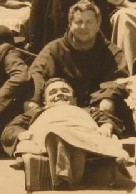 P. Raffaele in barella a Lourdes P. Raffaele da Mestre