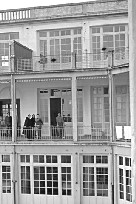 Ospedale al Lido di Venezia, balconate sul mare P.Raffaele da Mestre