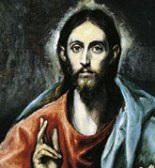 Cristo Salvatore, 1541 - 1614, El Greco, National Gallery, Edinburgo